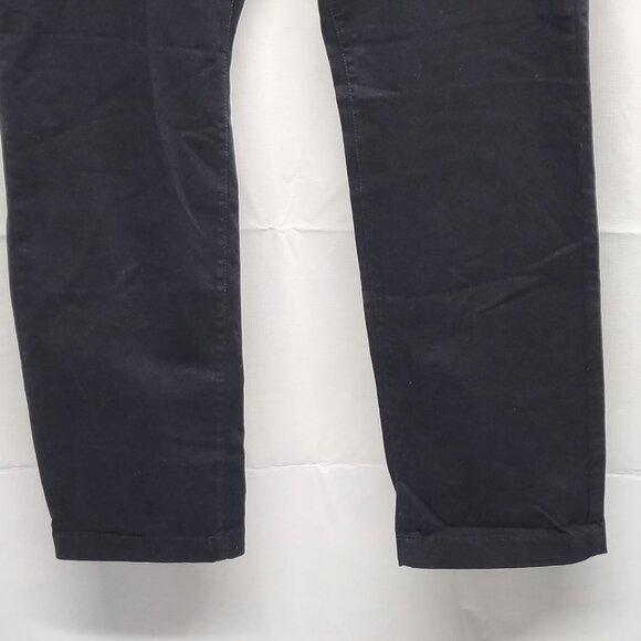 Goodfellow Mens Pants Hennepin Chino 38 X 30 Athletic Slim Tapered Leg Black - Picture 3 of 16